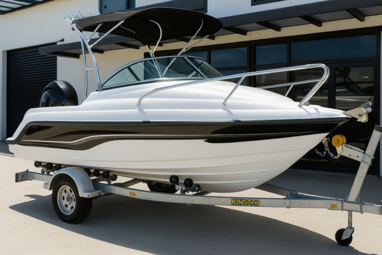 A-520SC Sport een Sportboot en visboot ineen bij Xavier Watersports